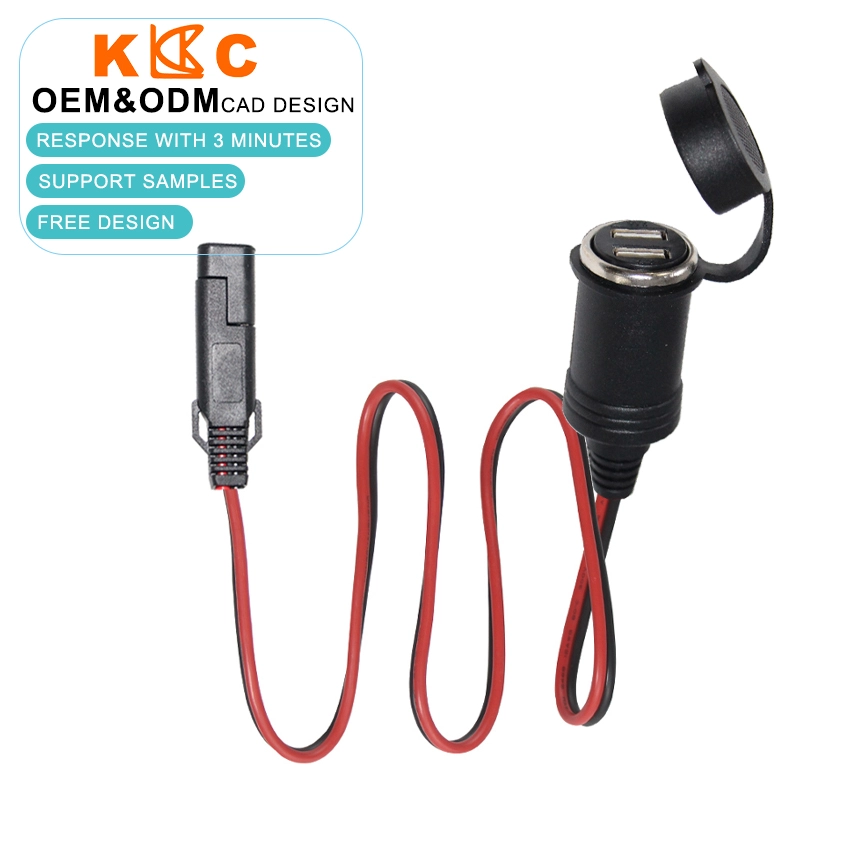 SAE to Cigarette Lighter Female Socket SAE to Cigarette Lighter Female Socket