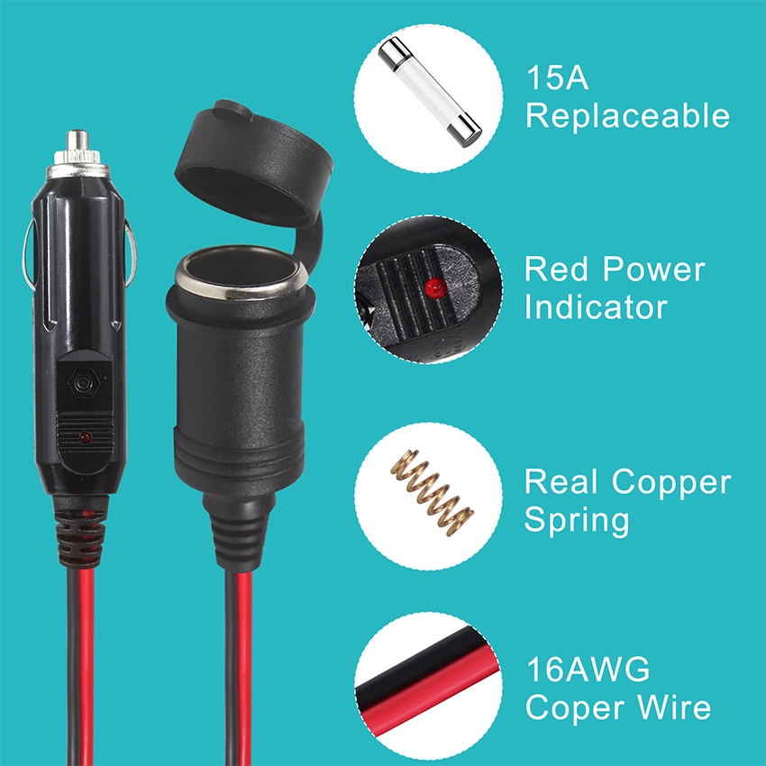 3-Way Cigarette Lighter Socket Splitter 3-Way Cigarette Lighter Socket Splitter