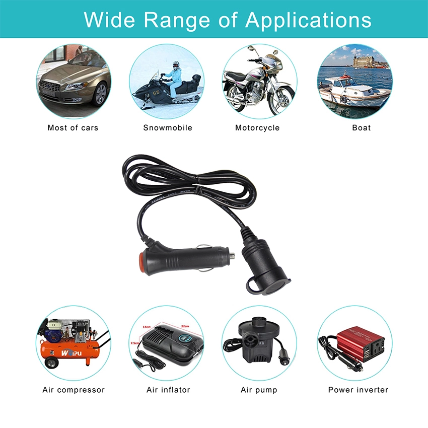 12v cigarette lighter power adapter