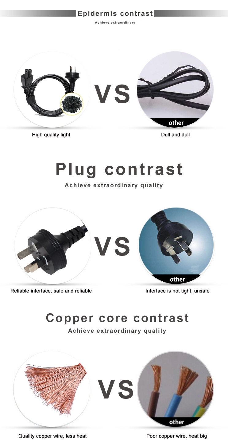 AS/NZS 3112 to IEC C5 Power Cord AS/NZS 3112 to IEC C5 Power Cord