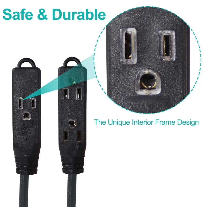 power strip with extension cord