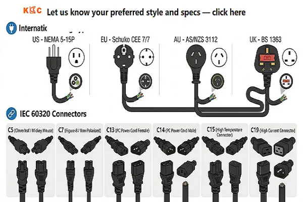 Custom Length Power Cable Custom Length Power Cable