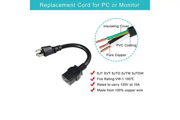 High-Power Power Cord Adapter High-Power Power Cord Adapter