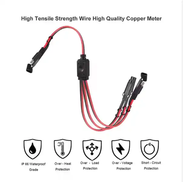 1 to 3 SAE splitter cable