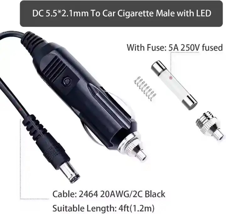 cigarette lighter male plug cigarette lighter male plug