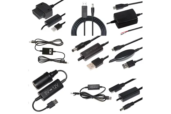 USB to DC Step-Up Cables