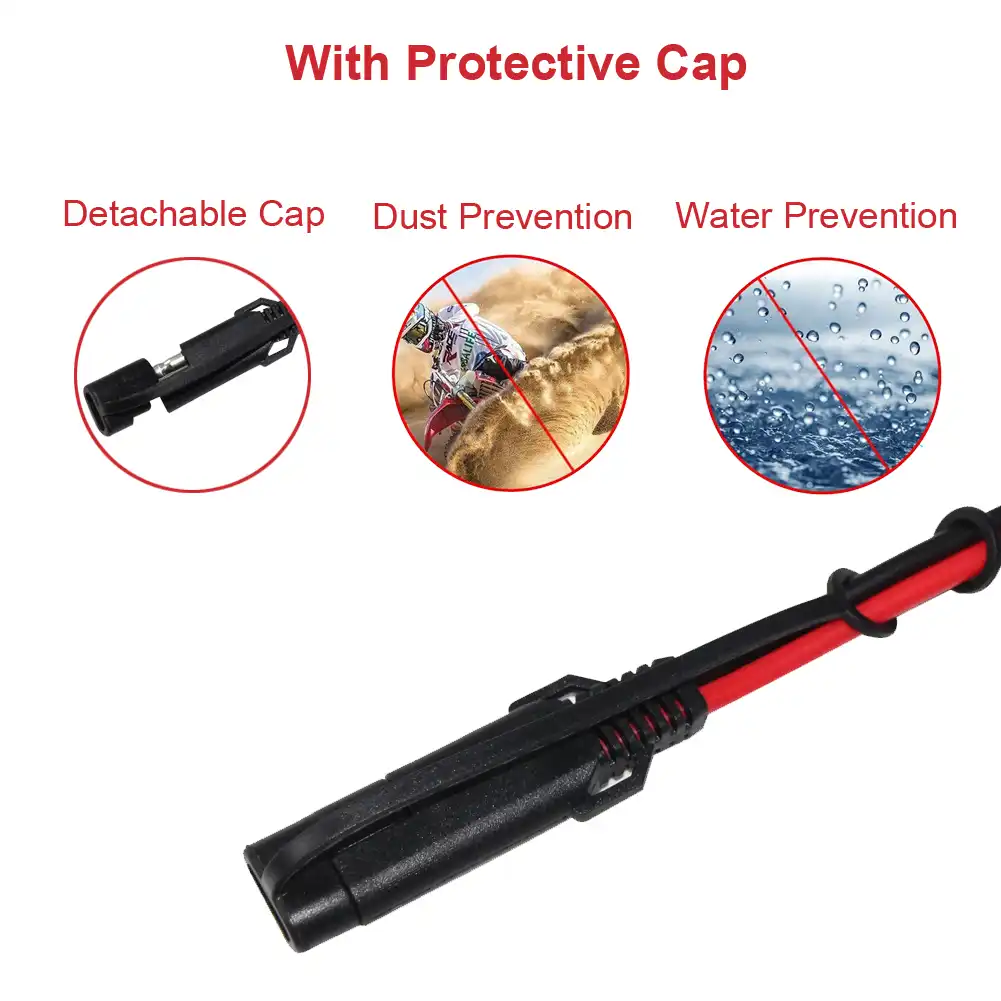 SAE to cigarette lighter female socket SAE to cigarette lighter female socket