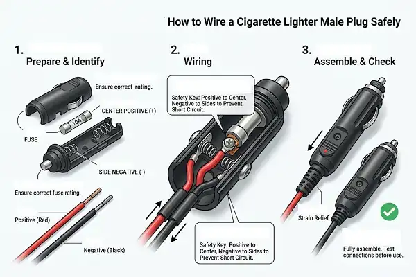 male cigarette lighter