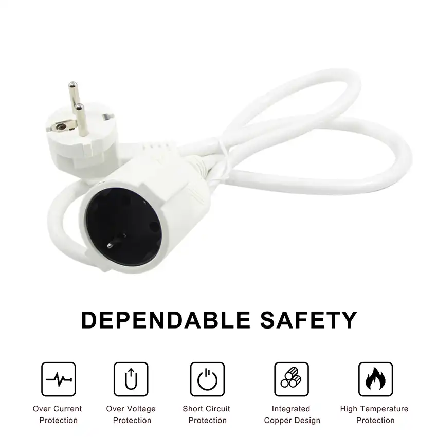 Schuko extension lead