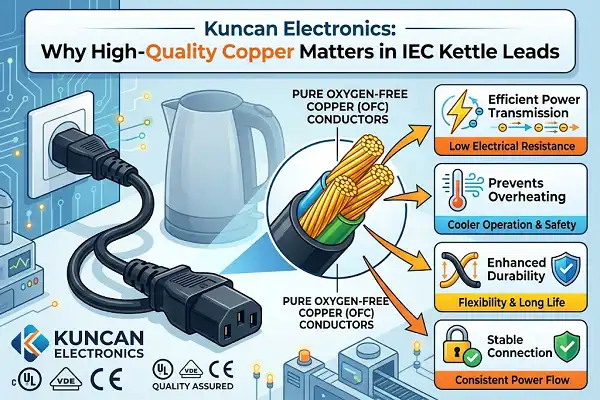 IEC kettle lead