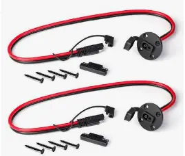 SAE socket sidewall port with mounting screws