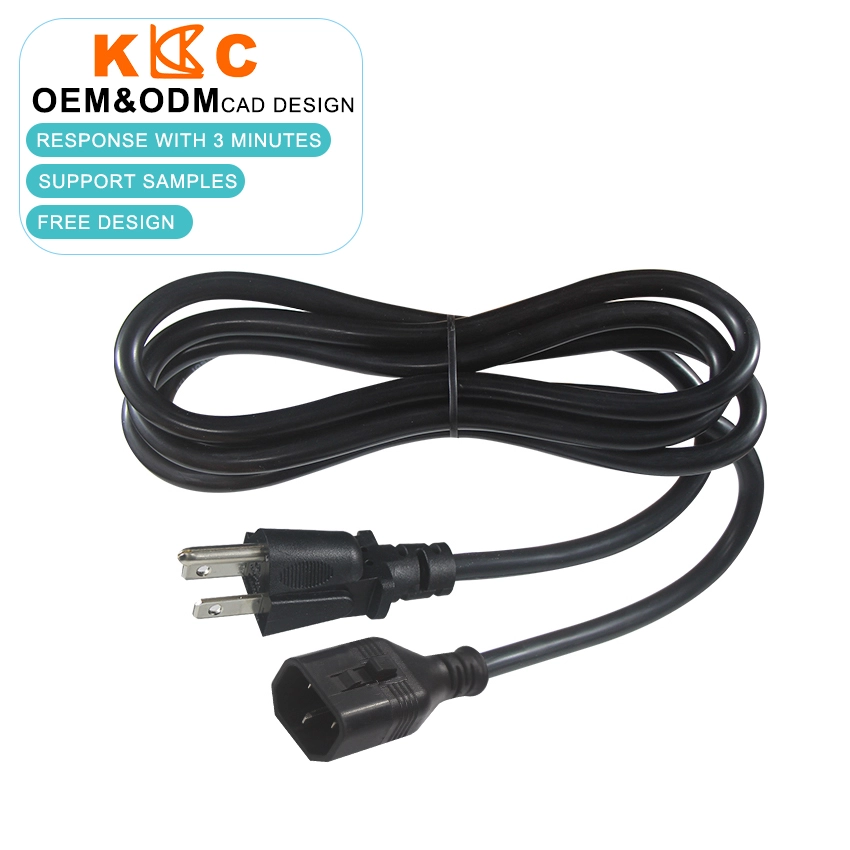 NEMA 5-15P to Locking IEC320 C14 Power Cord NEMA 5-15P to Locking IEC320 C14 Power Cord