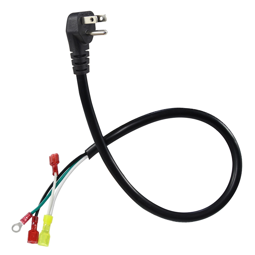 NEMA 5-15P to Crimp Terminals Pigtail Power Cord