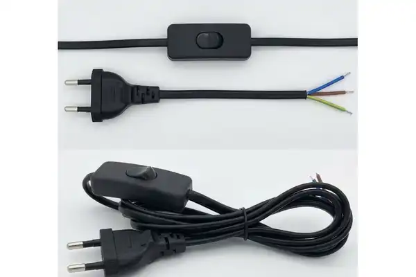 light bulb holder with cord