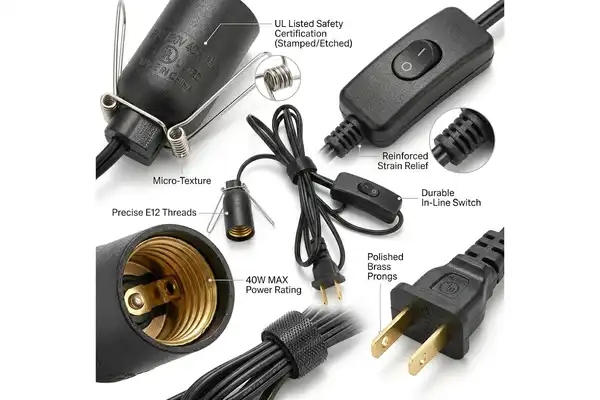 salt lamp cables