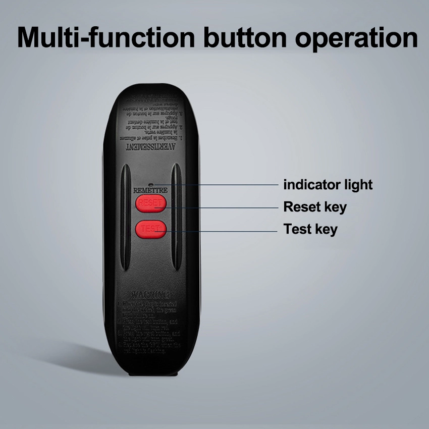 US Plug to Stripped End Power Cord with Inline GFCI Leakage Protection Switch