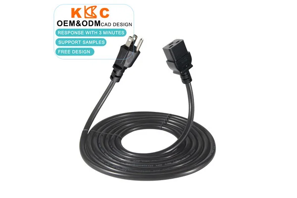c19 to nema 5 15p Power Cord