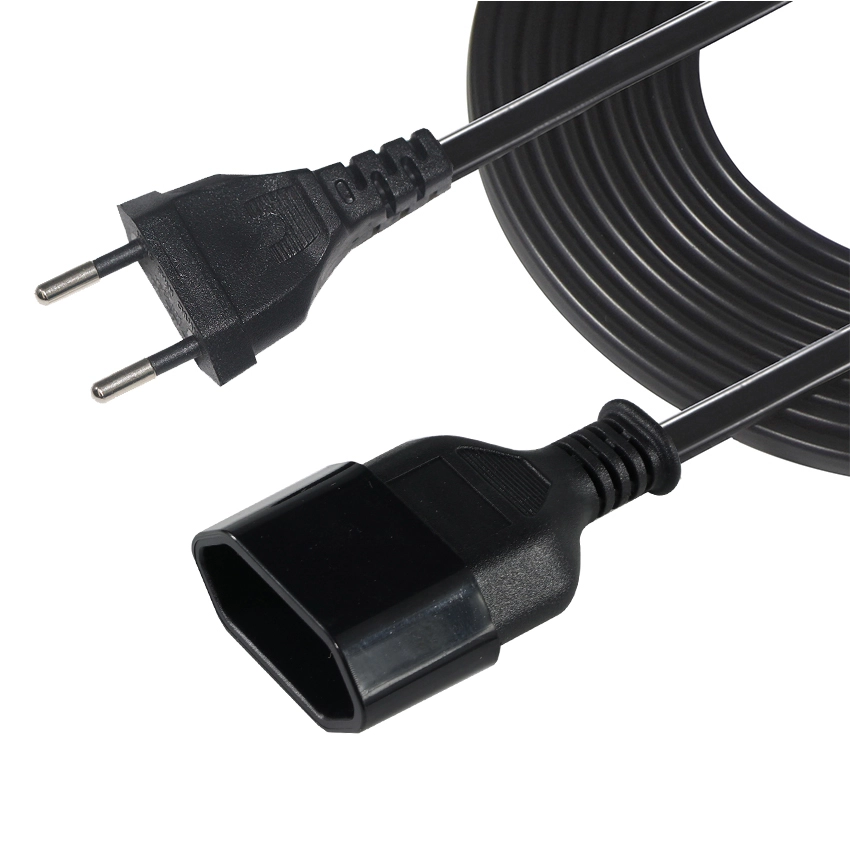 European 2-pin male plug European 2-pin male plug