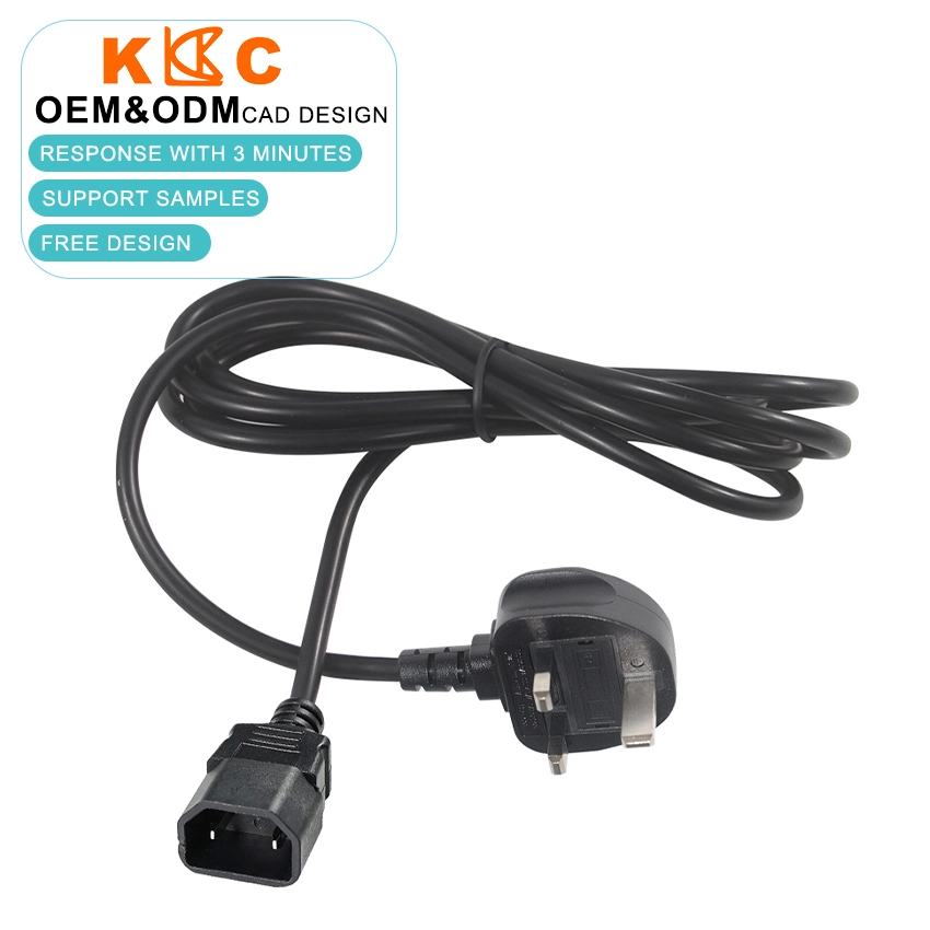  UK Plug to IEC C18 Power Cable