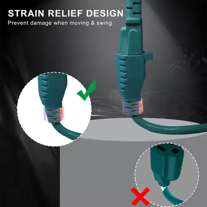 Green Extension Cords Explained: NEMA 5-15P to 5-15R Applications