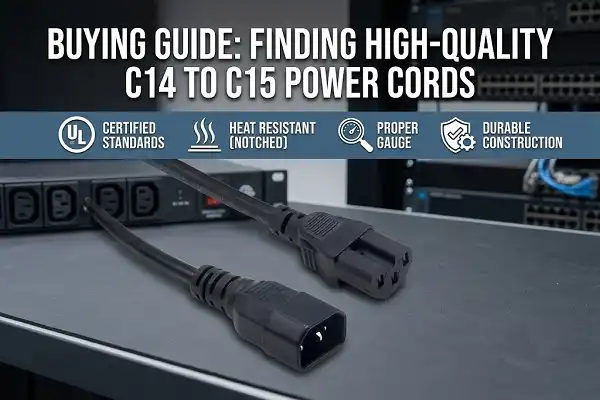 Buying Guide: Finding High-Quality C14 to C15 Power Cords