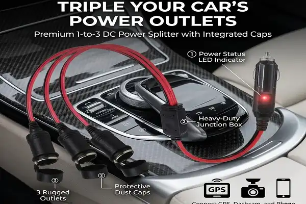 How Does a 3-Way Cigarette Lighter Socket Splitter Work?