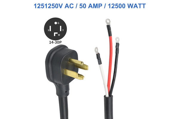 How to Prevent 4-Wire Connection Errors: Checking L1, L2, N, and PE on a NEMA 14-30P Pigtail Cord