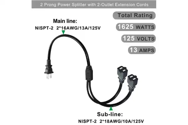 How to Evaluate NEMA1-15P to NEMA5-15R Extension Cords for Electrical Safety