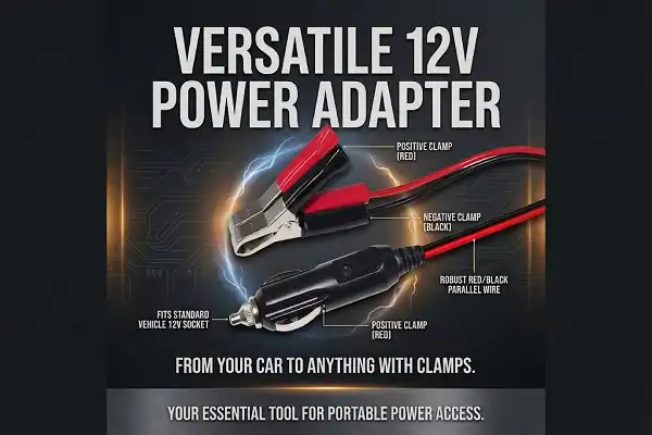 How a Cigarette Lighter to Alligator Clips Cable Works in Cars?