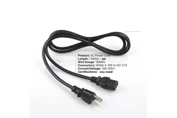 Key Factors to Check Before Purchasing 3 Prong Laptop Power Cords in Bulk