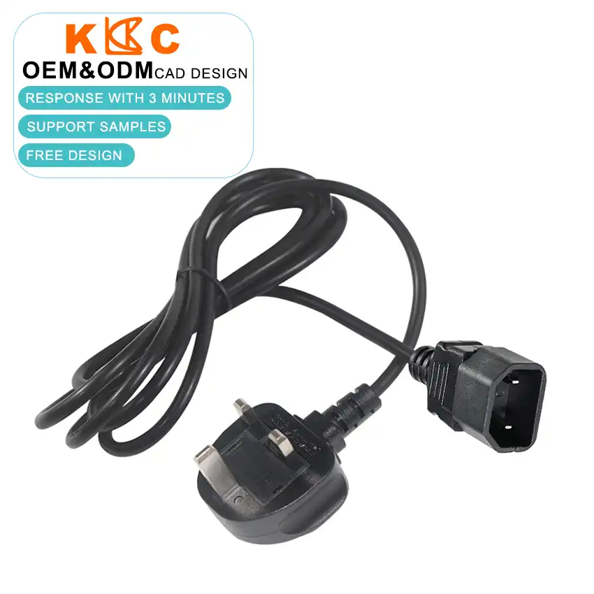  UK Plug to IEC C18 Power Cable