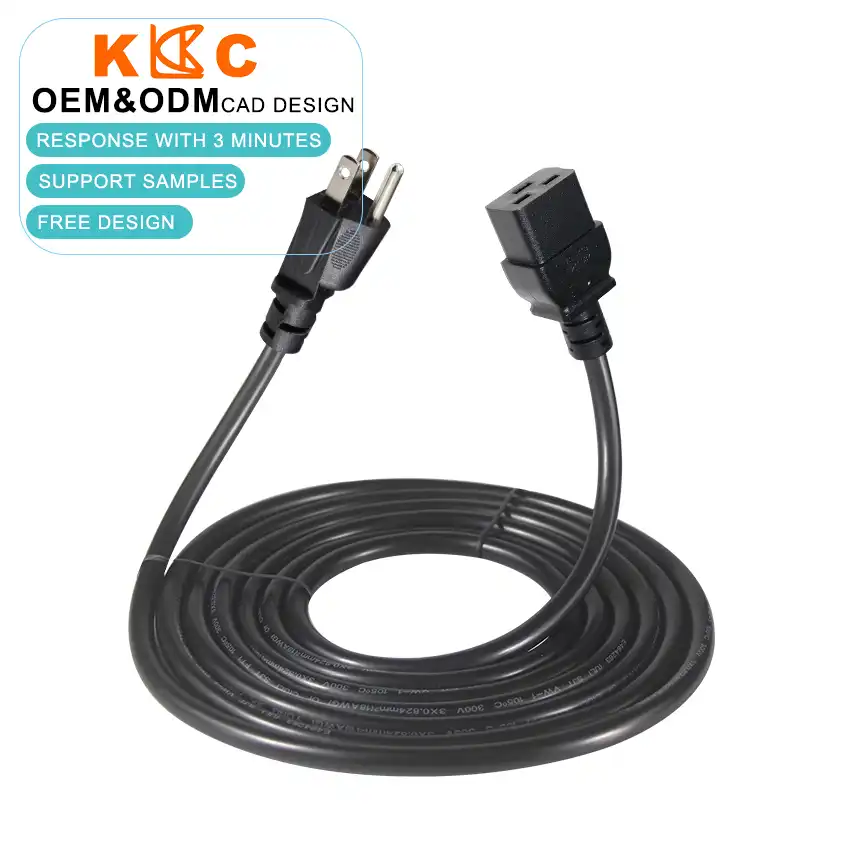 c19 to nema 5 15p Power Cord